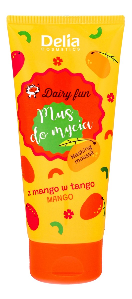Dairy fun mus do mycia do ciała-mango tuba
