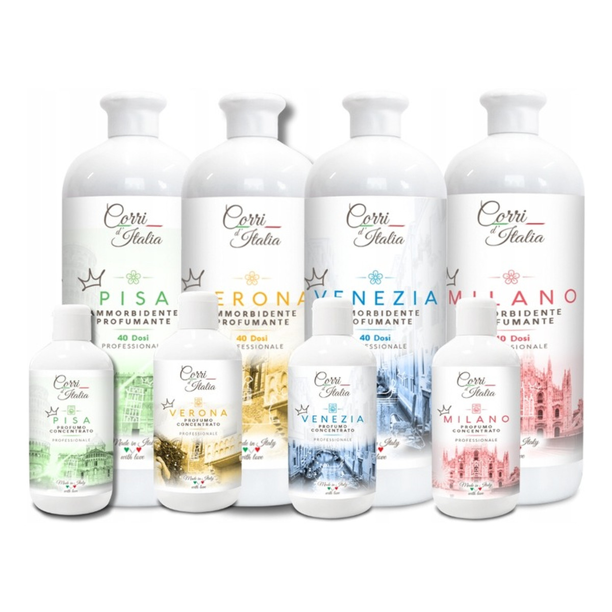 Corri d'Italia Verona Koncentrat perfumowany do płukania 40 prań 1000ml