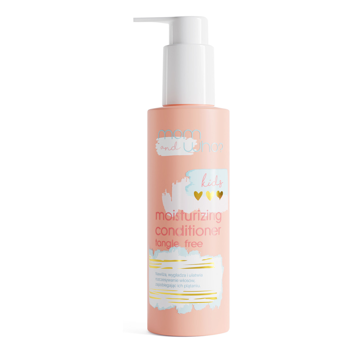 Mom and Who? Nawilżająca odżywka ułatwiająca rozczesywanie włosów 150ml