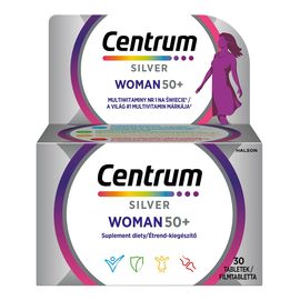 Silver woman 50+ multiwitaminy dla kobiet suplement diety 30 tabletek