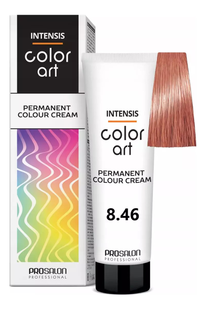 Intensis color art farba do włosów 8/46 100 g