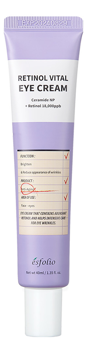Krem pod oczy z retinolem