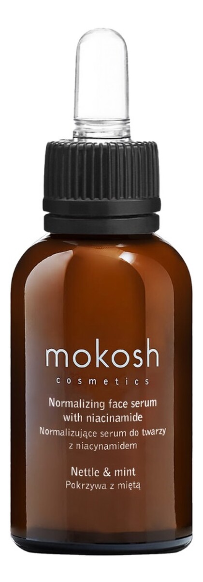 Normalizujące serum z niacynamidem pokrzywa z miętą
