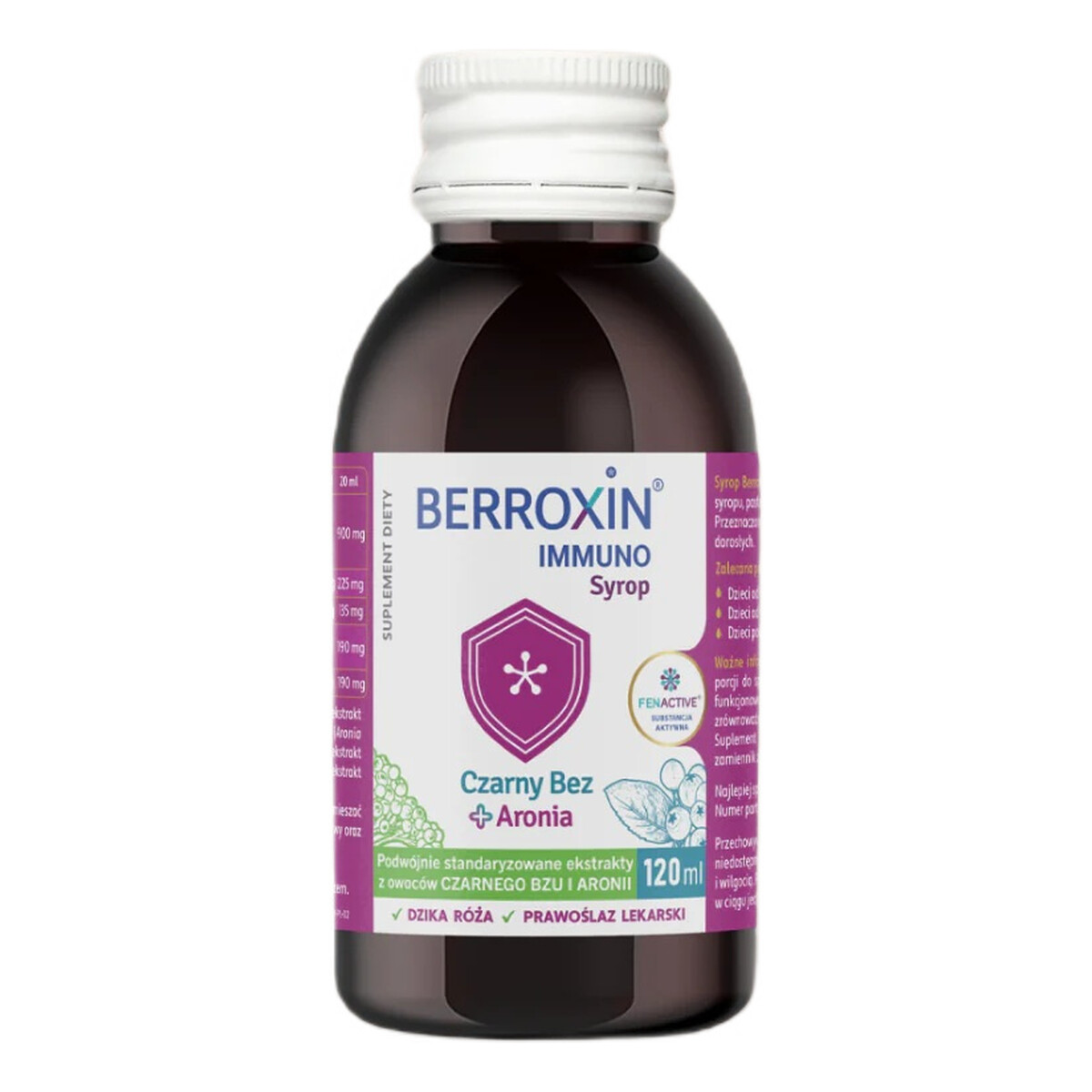 AronPharma Berroxin immuno syrop na odporność 120ml