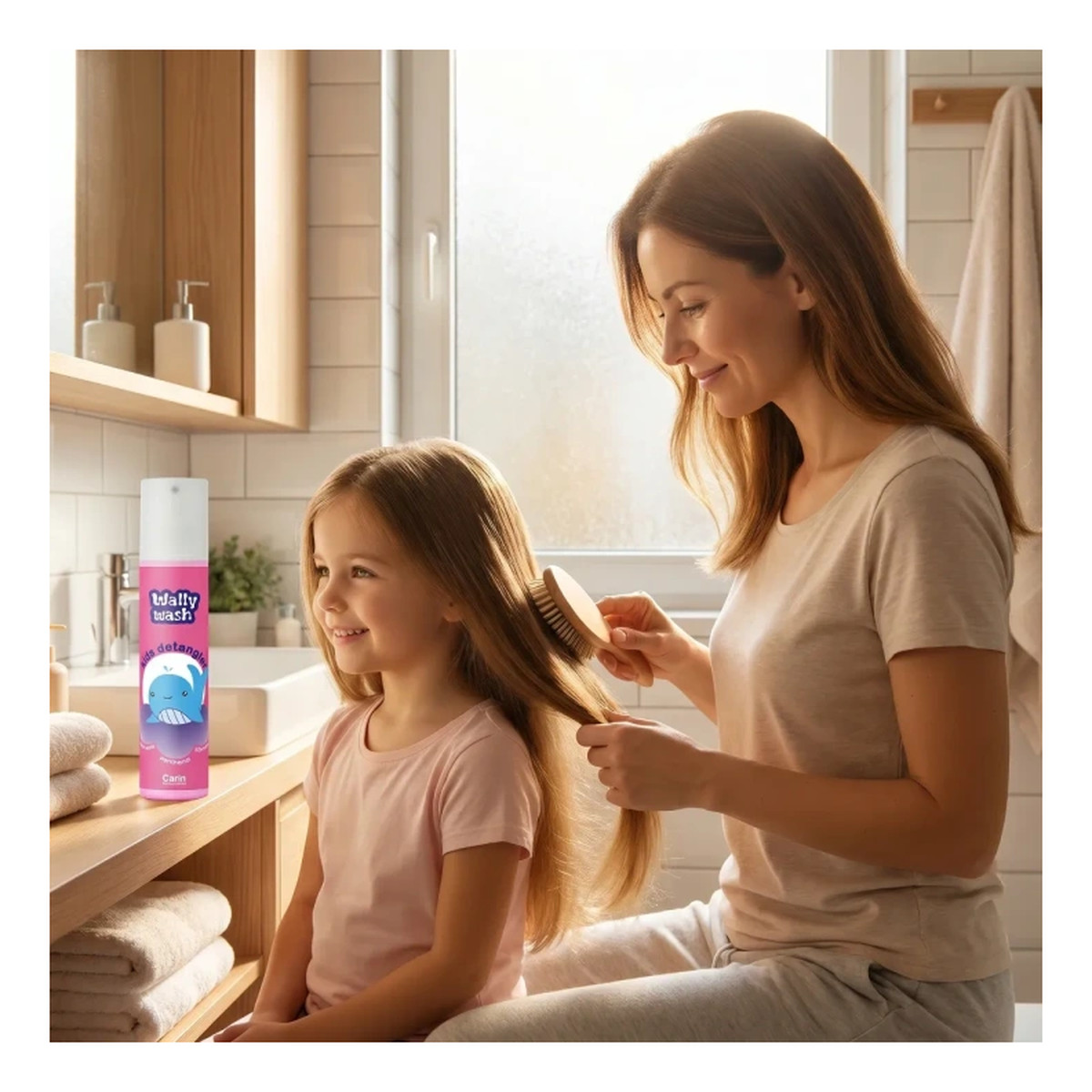 Spray Odżywka Bez Spłukiwania Dla Dzieci Wally Wash KIDS