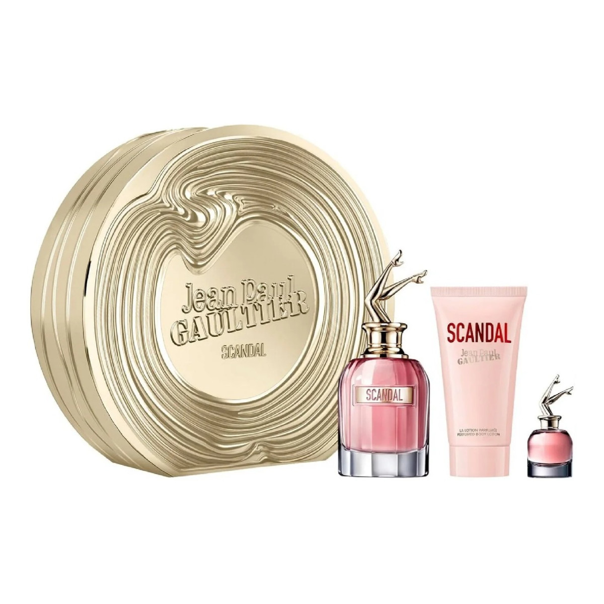 Jean Paul Gaultier Scandal zestaw woda perfumowana spray 80ml + woda perfumowana spray 6ml + balsam do ciała 75ml