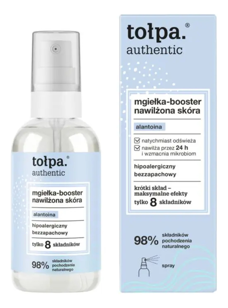 Mgiełka-booster nawilżona skóra