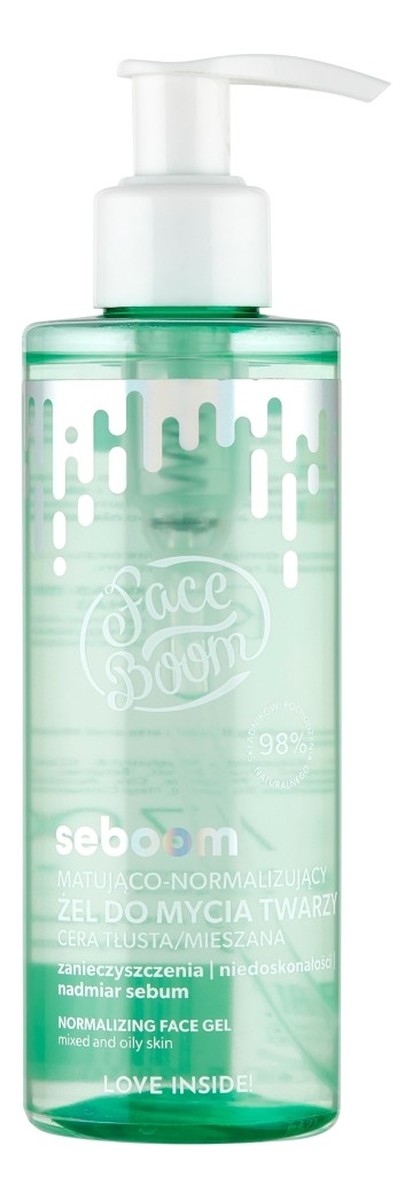 Matująco-normalizujący Żel do mycia twarzy - każdy rodzaj cery