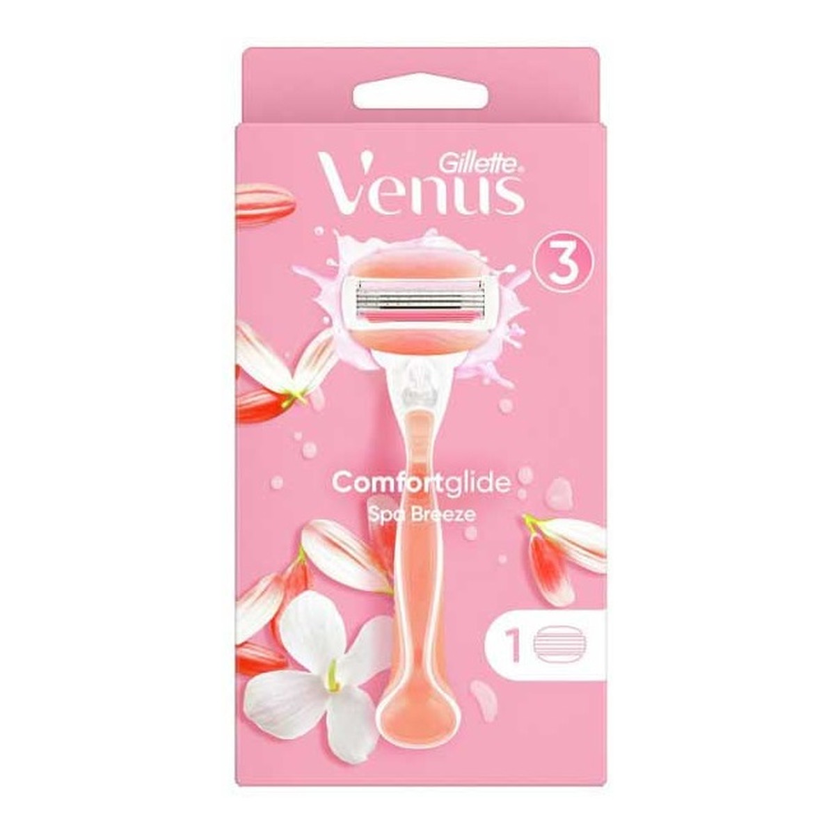 Gillette Venus comfortglide spa breeze maszynka do golenia + wymienne ostrze