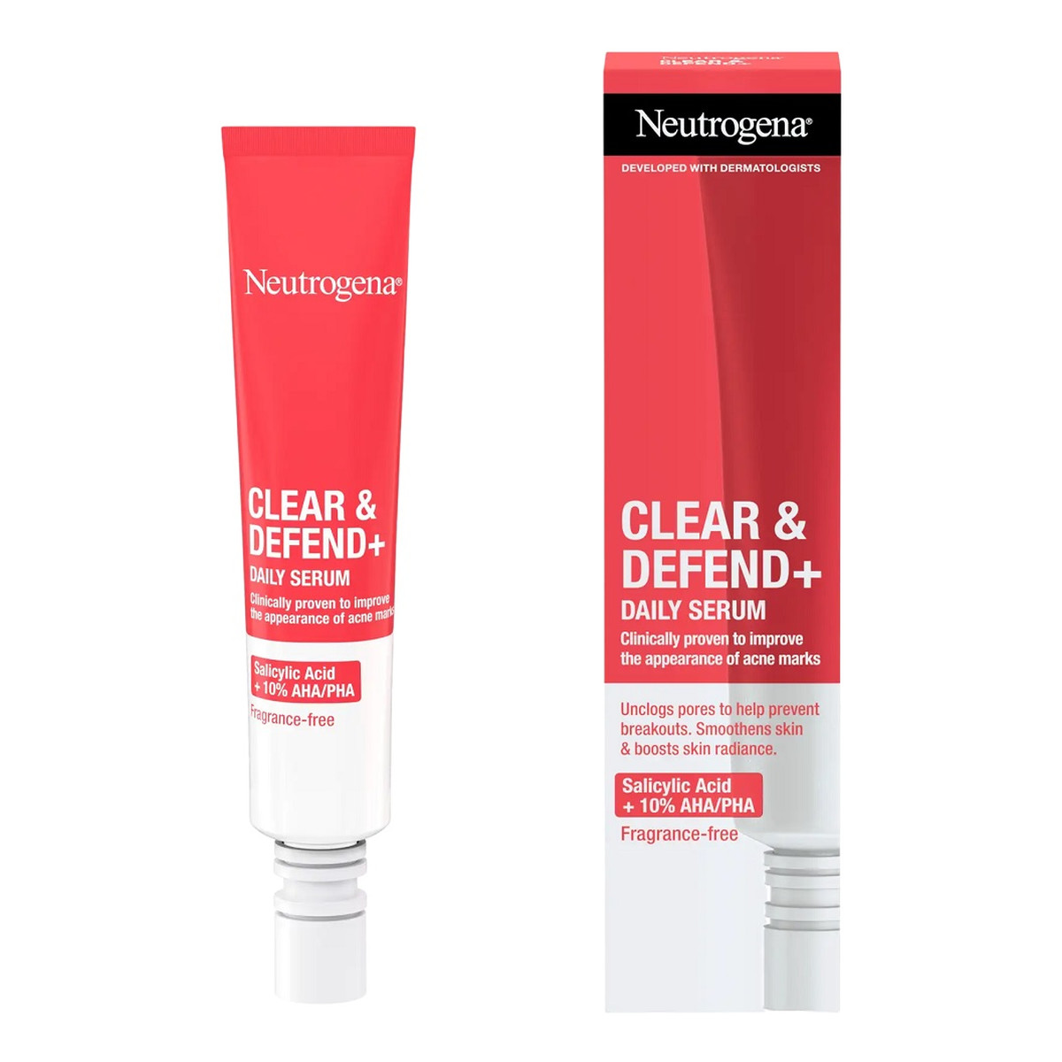 Neutrogena Clear defend+ serum na niedoskonałości 30ml