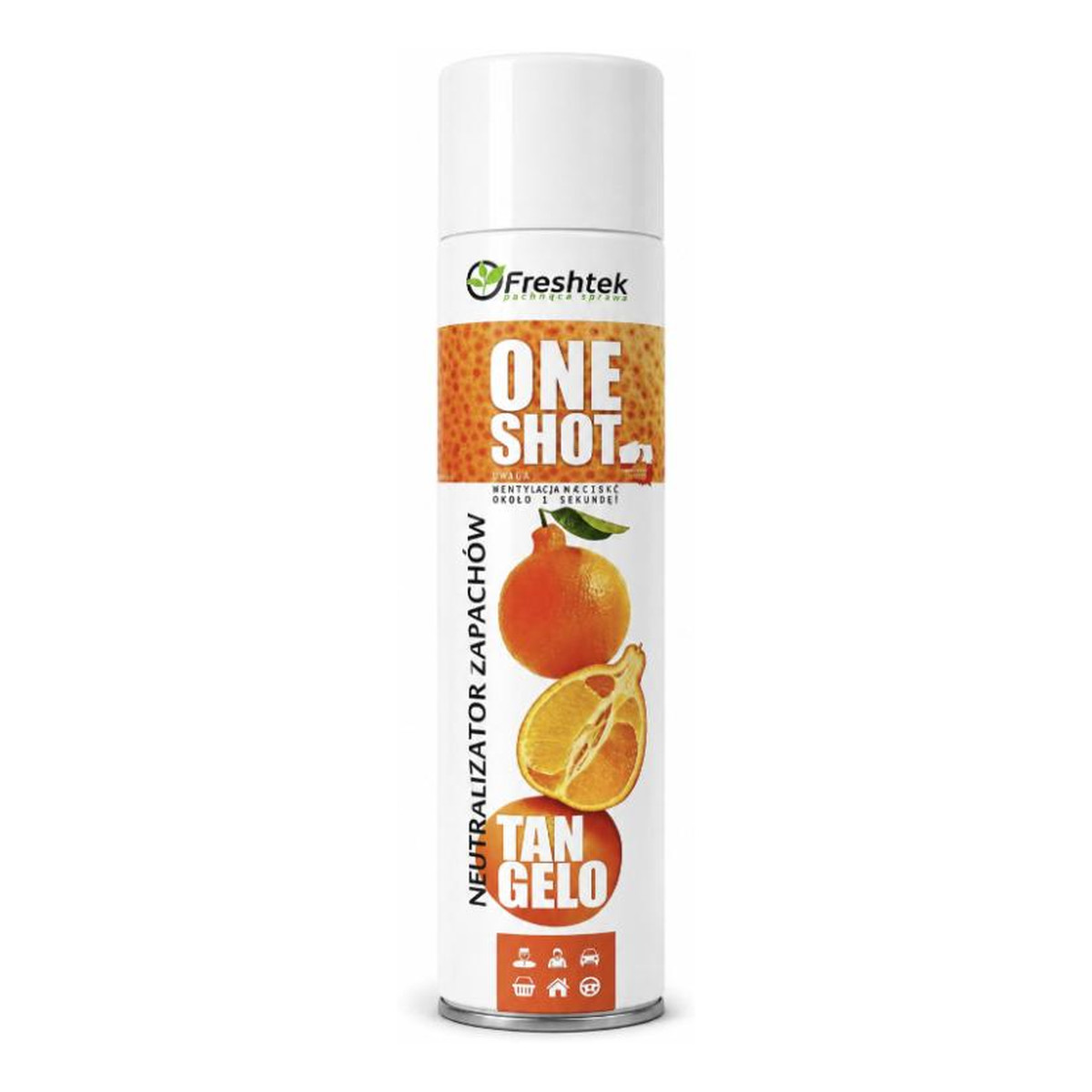 Freshtek One Shot Neutralizator zapachów Tangelo 600ml