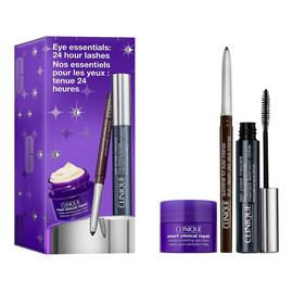 Zestaw tusz do rzęs 6ml + eyeliner w kredce 0.14g + przeciwzmarszczkowy krem pod oczy 15ml