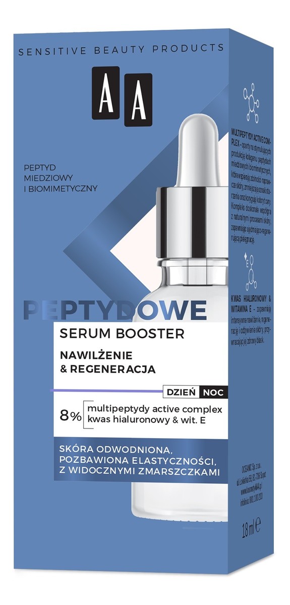Peptydowe Serum Booster Nawilżenie & Regeneracja