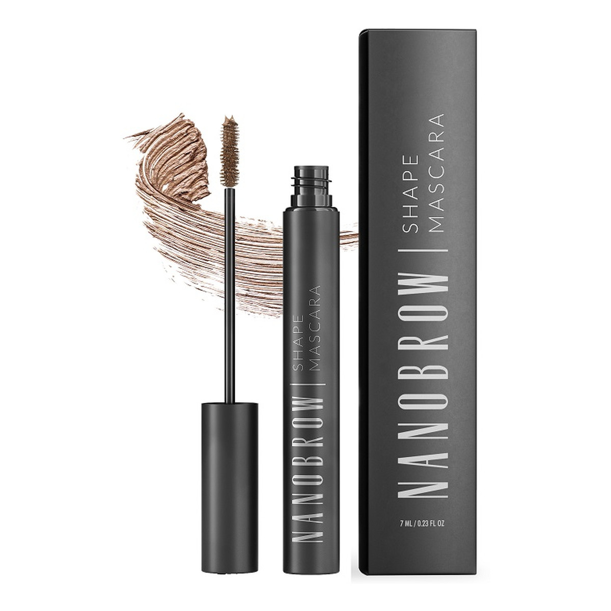 Nanobrow Shape mascara maskara do brwi light brown 7ml