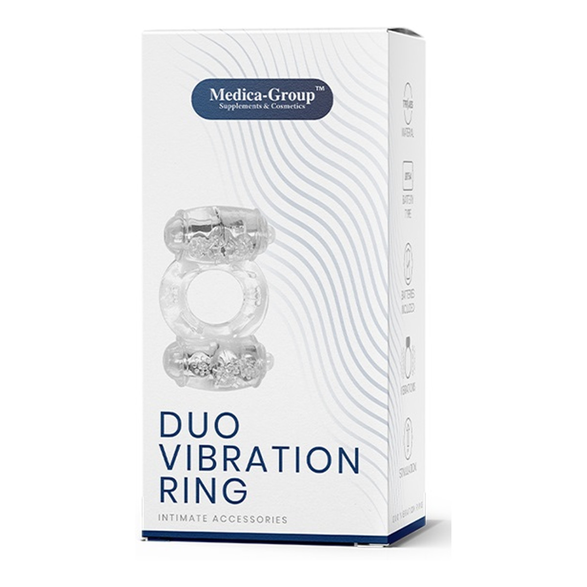 Medica-Group Duo vibration ring podwójny pierścień wibracyjny