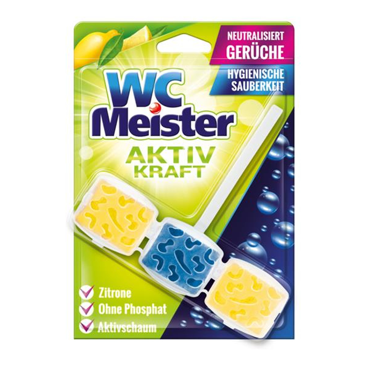 WC Meister ZAWIESZKA do wc CYTRYNA 45g
