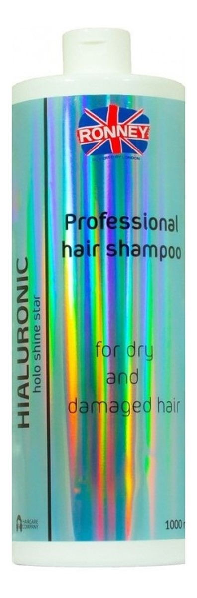 Hialuronic holo shine star professional hair shampoo szampon nawilżający