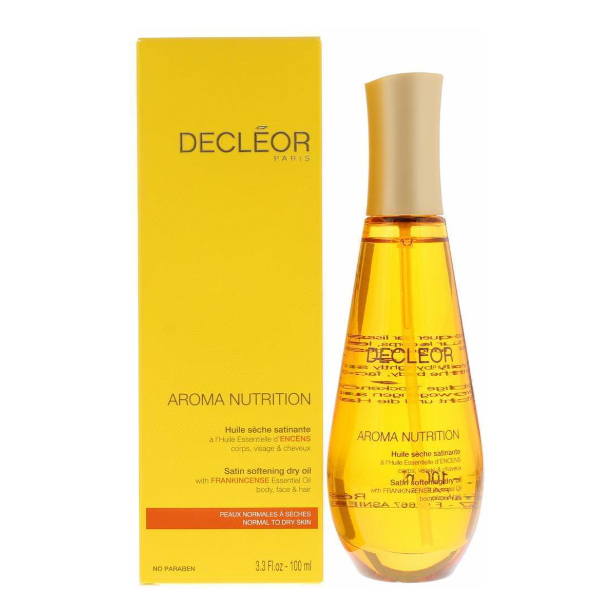 Decleor Aroma Nutrition suchy olejek odżywczy do ciała i włosów 100ml