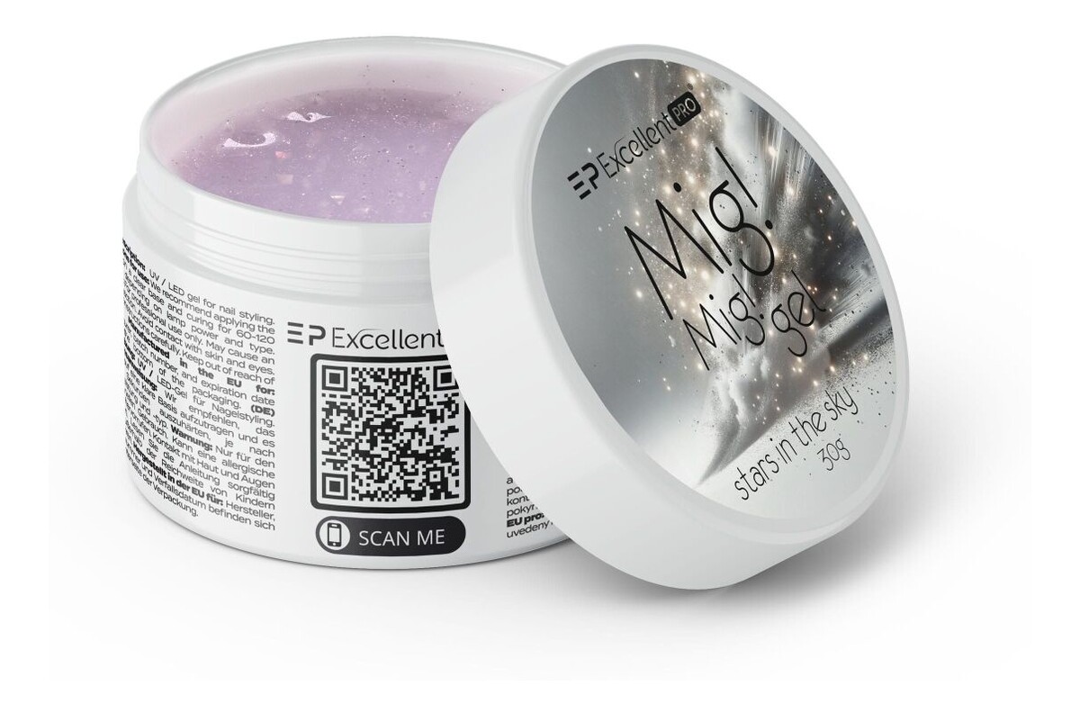 Żel budujący stars in the sky