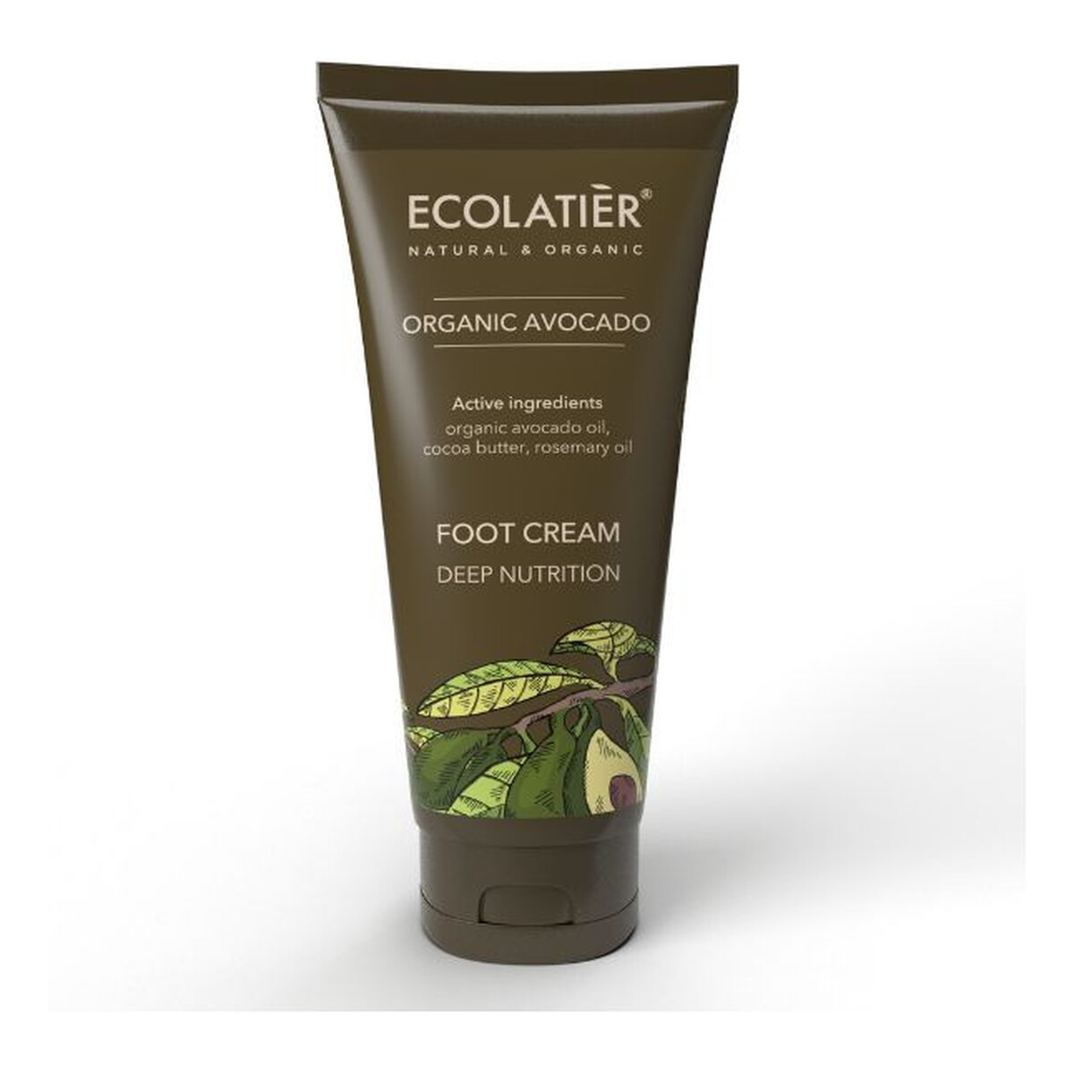 Ecolatier Odżywczy krem ​​do stóp Awokado 100ml