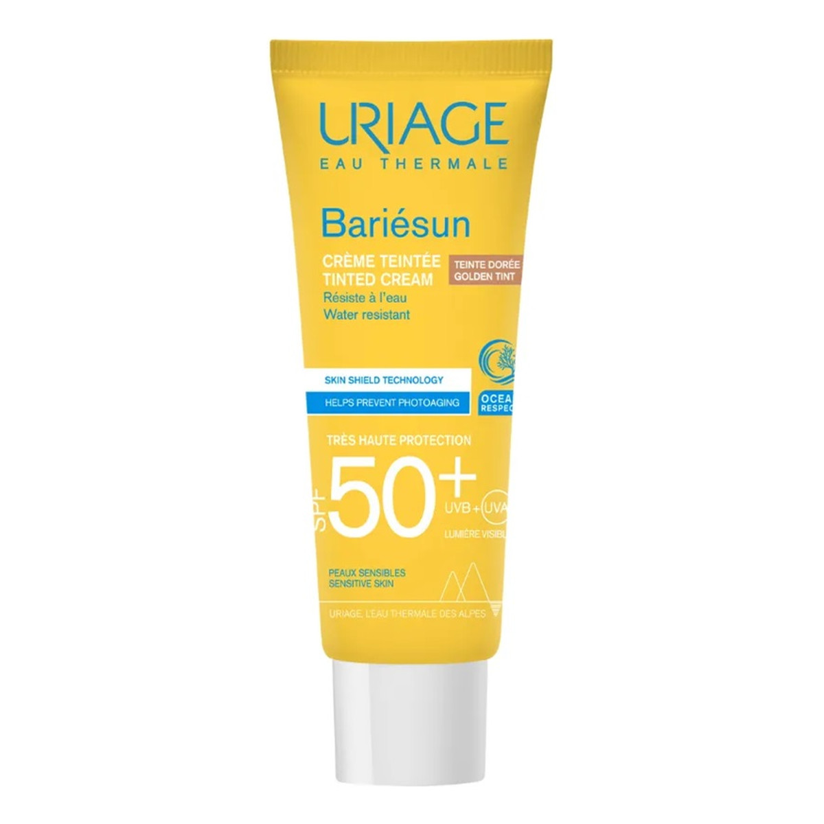 Uriage Bariesun Tinted Cream przeciwsłoneczny Krem tonujący spf50+ złoty 50ml