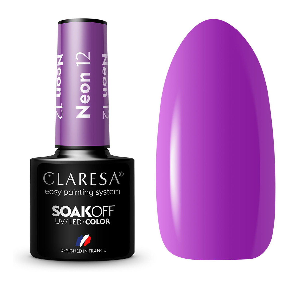 Claresa Neon UV/LED lakier hybrydowy 5g