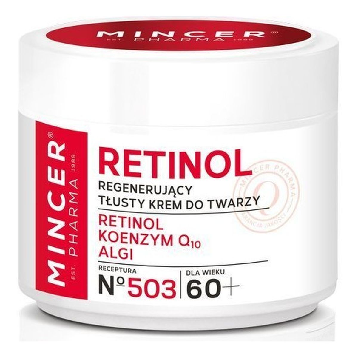 Mincer Pharma Retinol Krem regenerujący do twarzy No.503 60+ 50ml