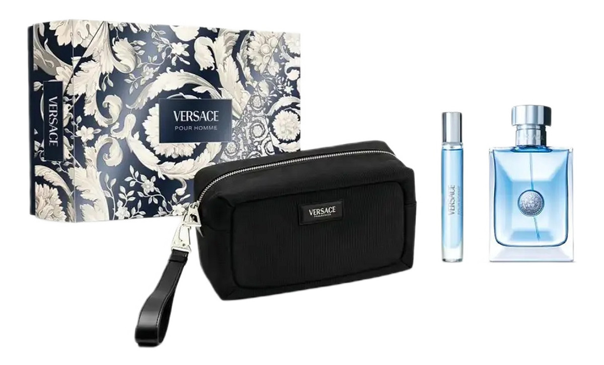 Zestaw woda toaletowa spray 100ml + woda toaletowa spray 10ml + kosmetyczka