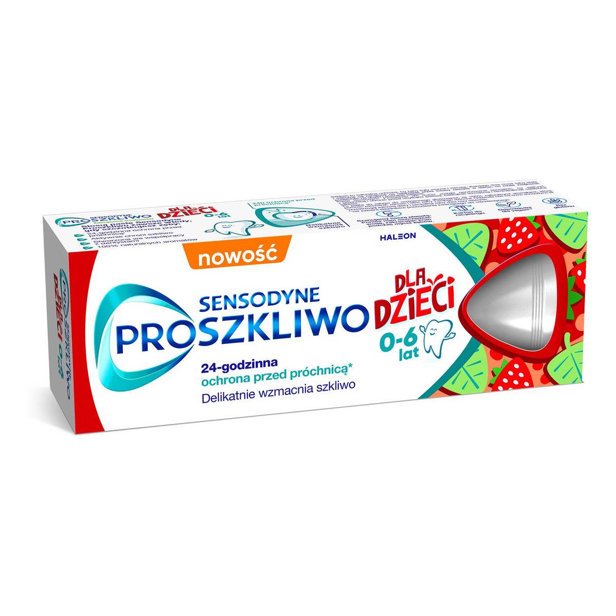 GSK Sensodyne proszkliwo pasat do zębów dla dzieci 0-6 lat 50ml