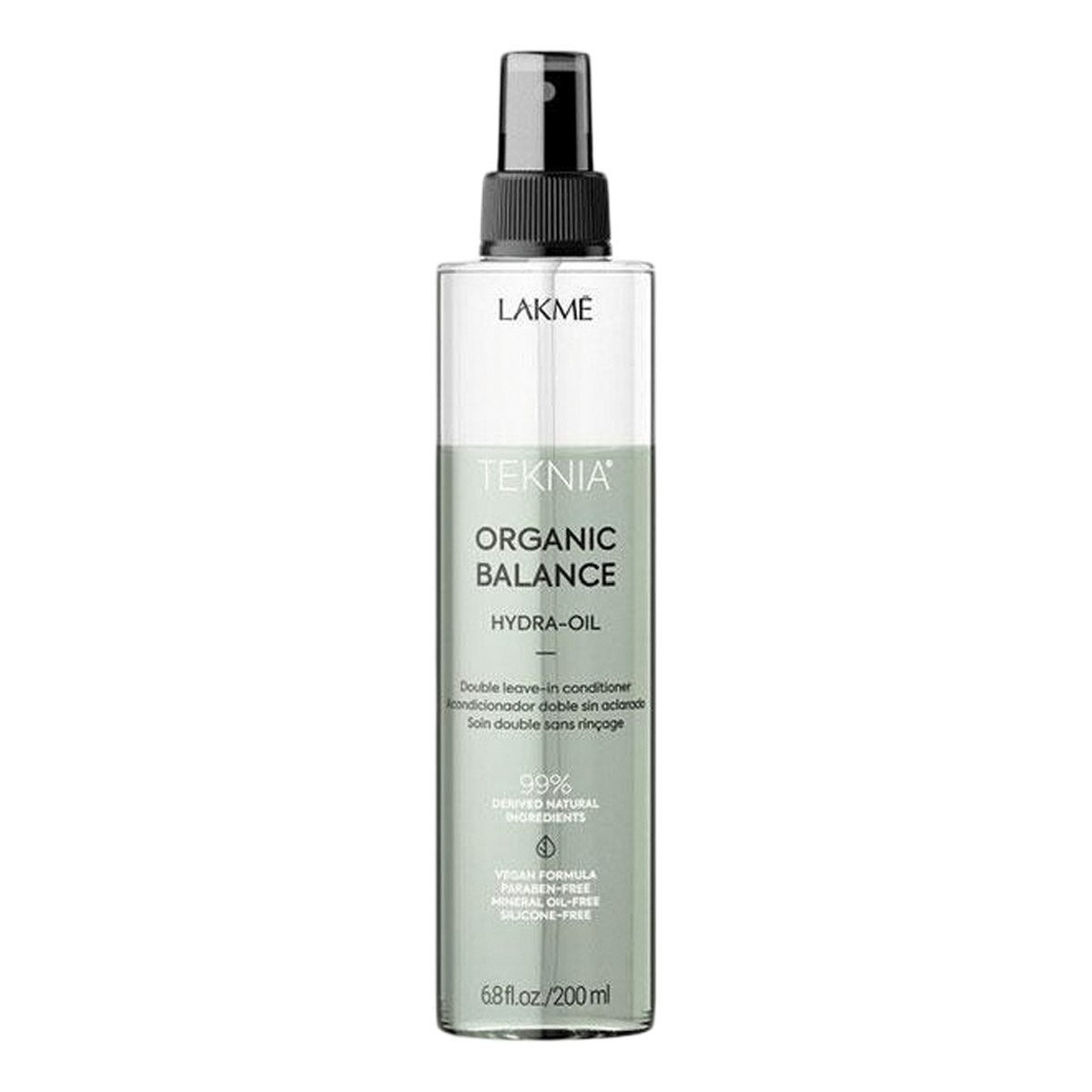 Lakme Teknia organic balance hydra-oil dwufazowa odżywka bez spłukiwania do wszystkich rodzajów włosów 200ml