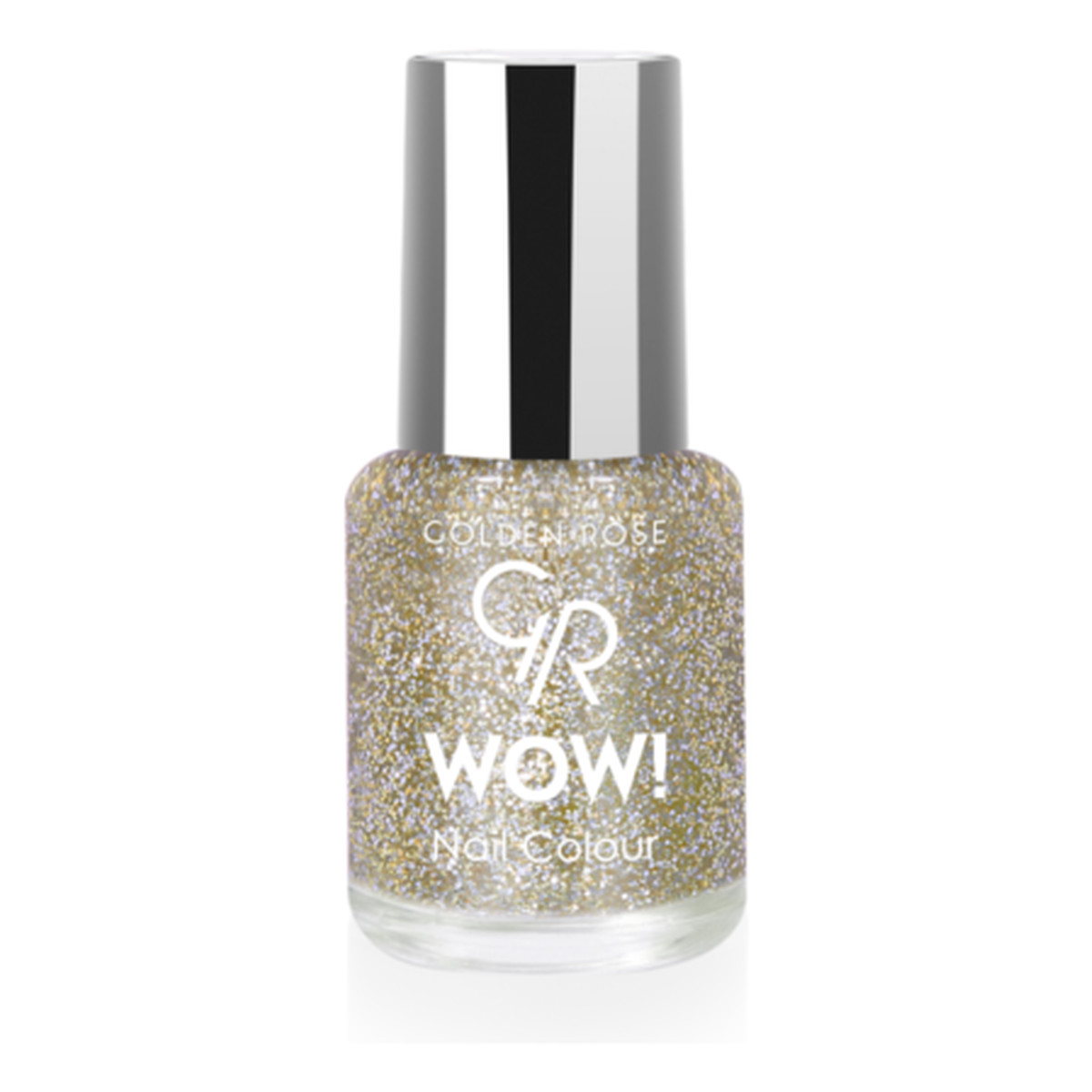 Golden Rose Wow Nail Lacquer Glitter Brokatowy lakier do paznokci 6ml