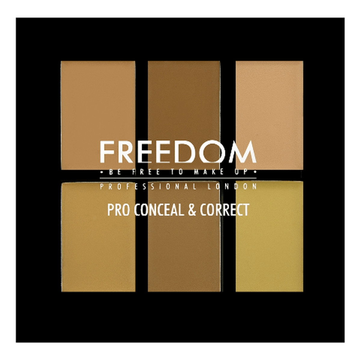 Freedom Pro Conceal Palette Paleta korektorów 7g