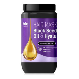 Bio naturell black seed oil & hyaluronic acid maska do włosów