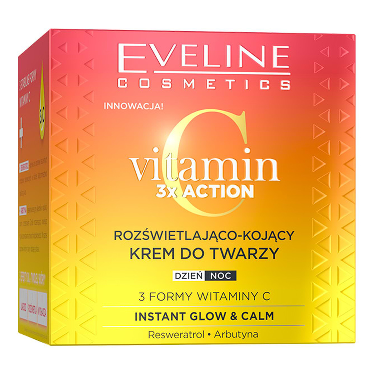 Eveline Vitamin C 3X Action Rozświetlająco-kojący krem do twarzy 50ml