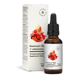 Koenzym q10 & witamina e suplement diety w kroplach