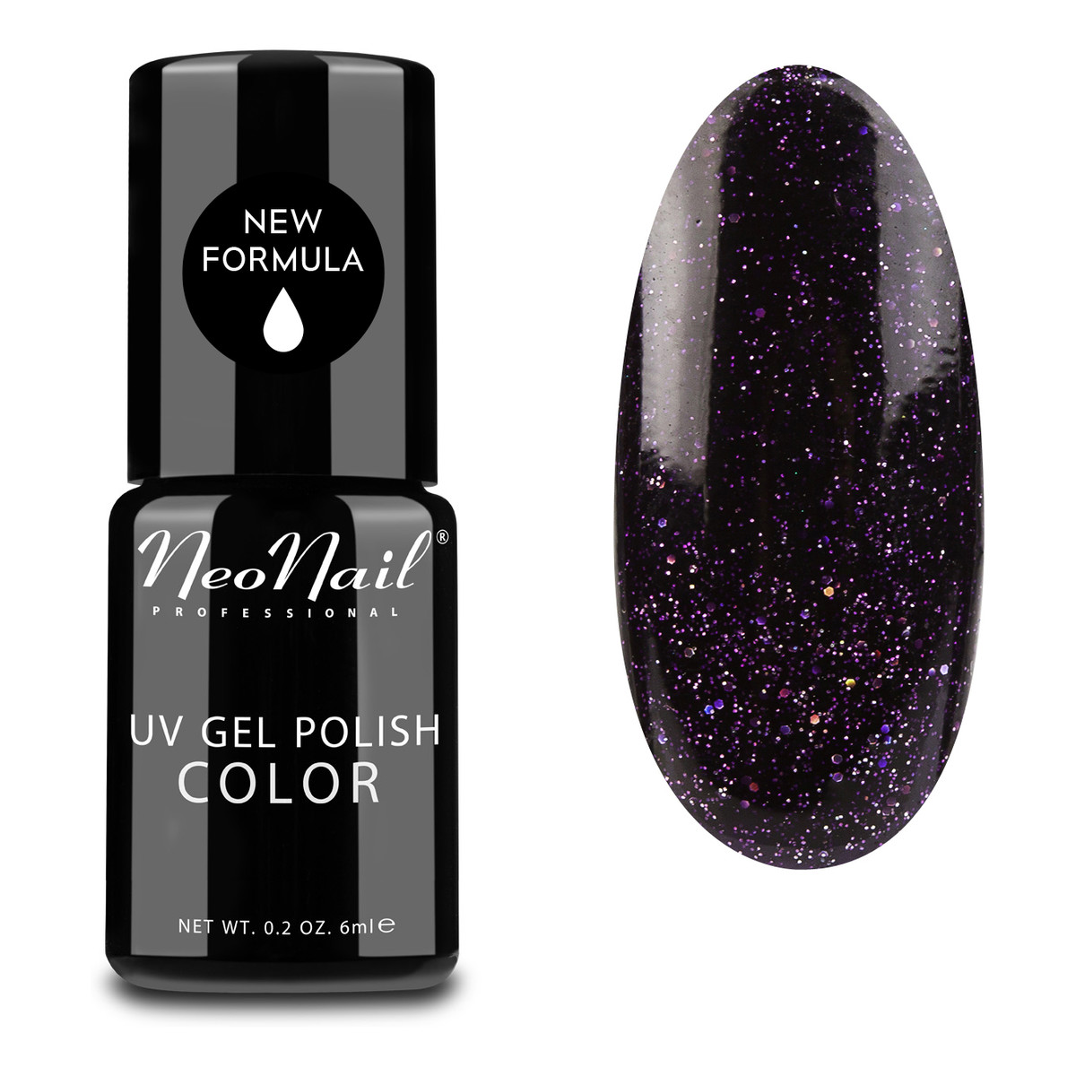 NeoNail Galaxy Glitter Lakier Hybrydowy 6ml
