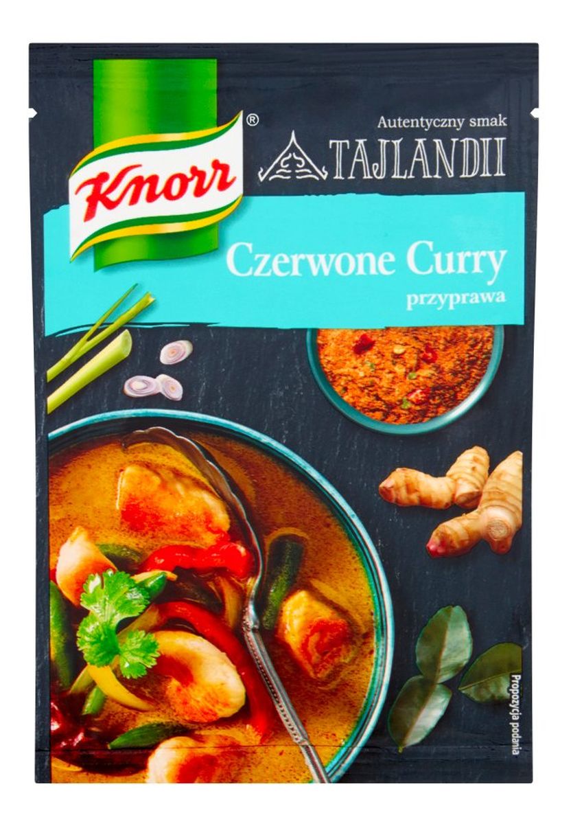 Autentyczny Smak Tajlandii przyprawa Czerwone Curry