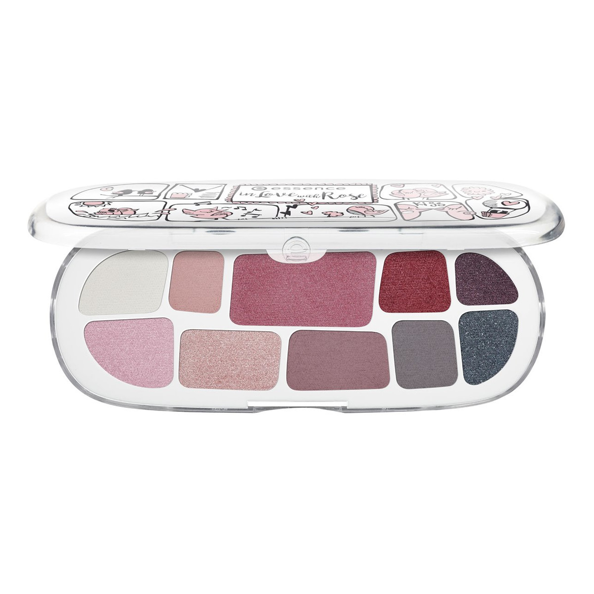 Essence in love with rose Paletka cieni do powiek