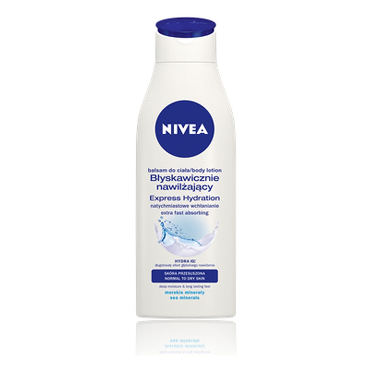 Nivea Balsam Do Ciała Błyskawicznie Nawilżający Skóra Normalna i Przesuszona 250ml