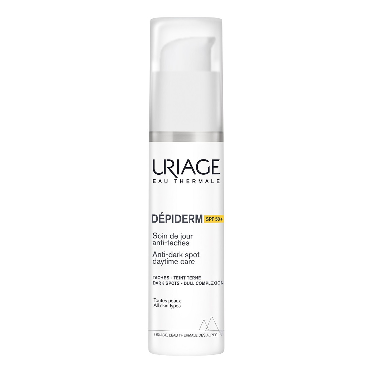 Uriage Depiderm Krem na dzień przeciw przebarwieniom spf50+ 30ml