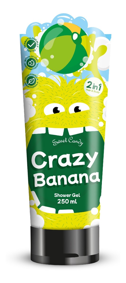 Szampon i Żel pod prysznic 2w1-crazy banana