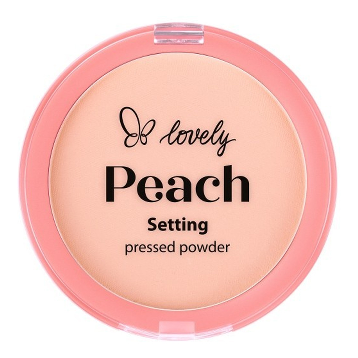 Lovely Peach Setting Pressed Powder półtransparentny prasowany puder 7.5g