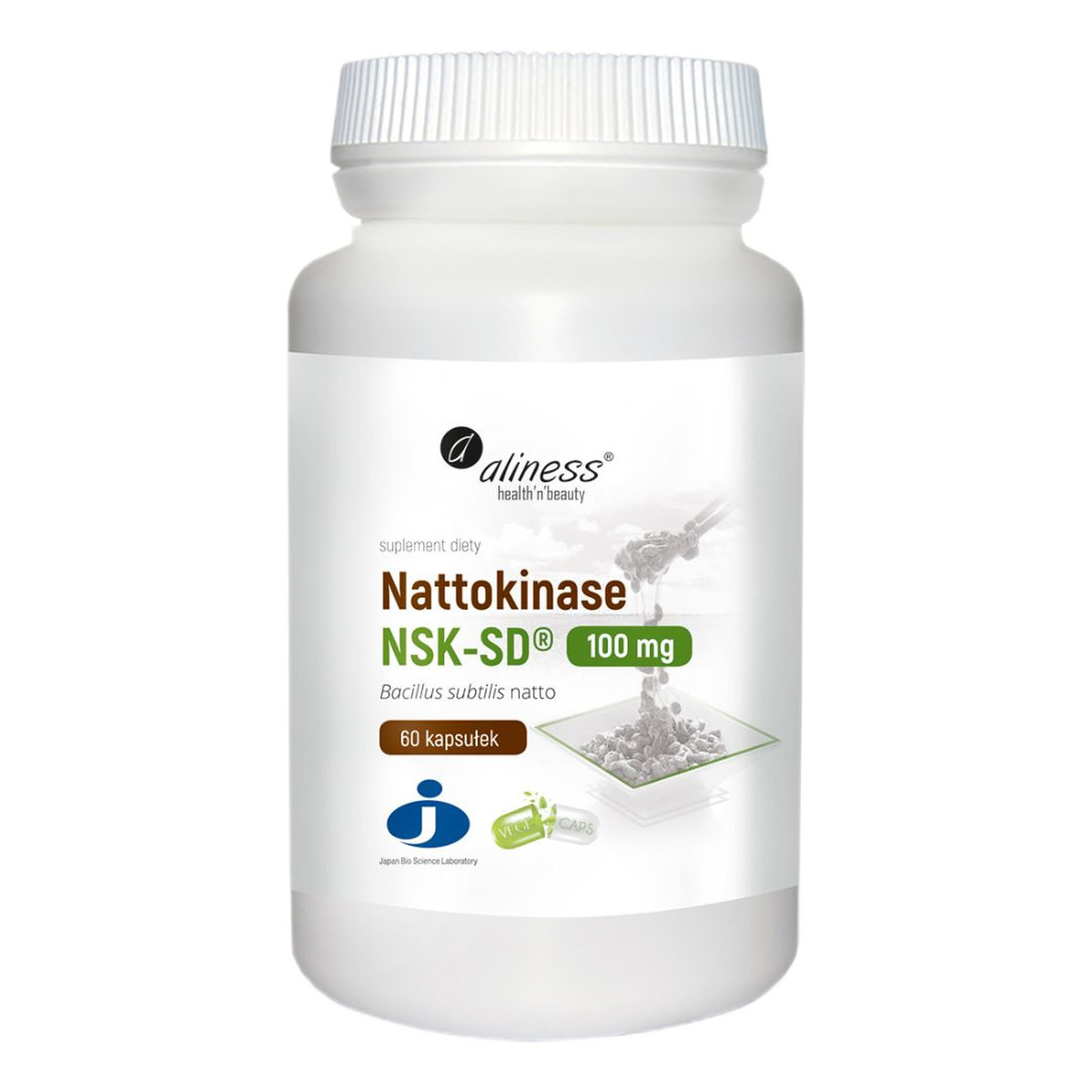 Aliness Nattokinase nsk-sd® 100 mg suplement diety 60 kapsułek