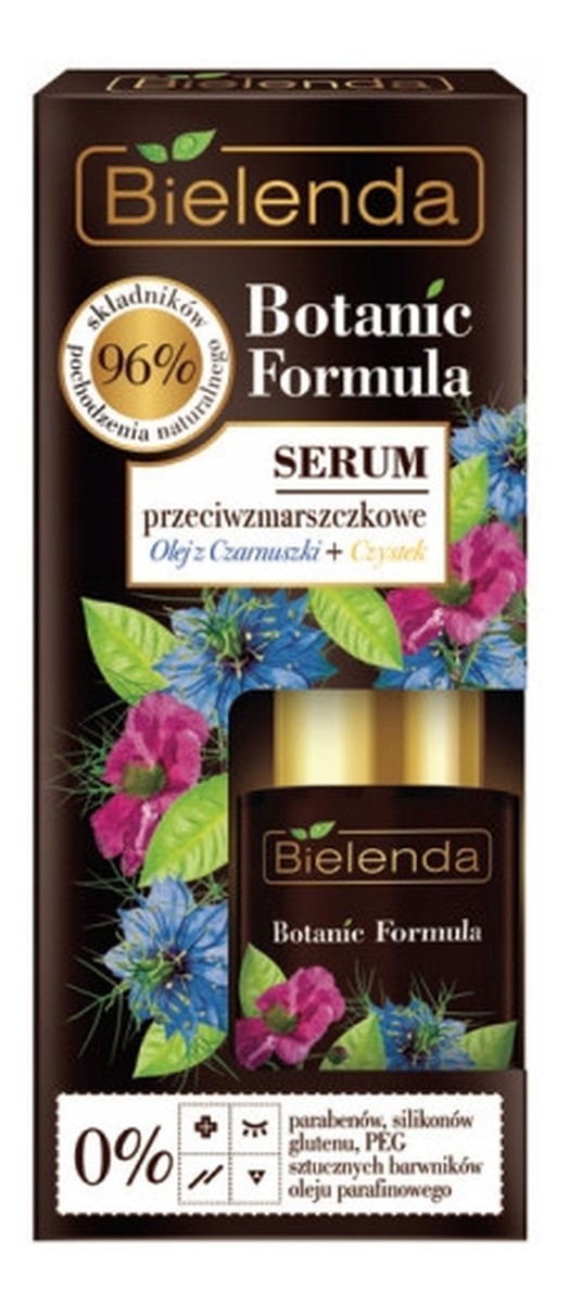 Przeciwzmarszczkowe Serum Do Twarzy z Olejem Z Czarnuszki i Czystkiem