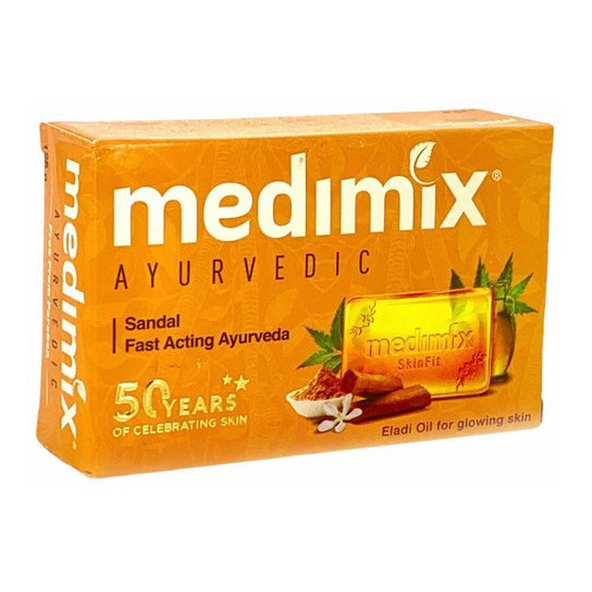 Medimix Ajurwedyjskie Mydło Sandałowe (dla skóry z niedoskonałościami) 125g