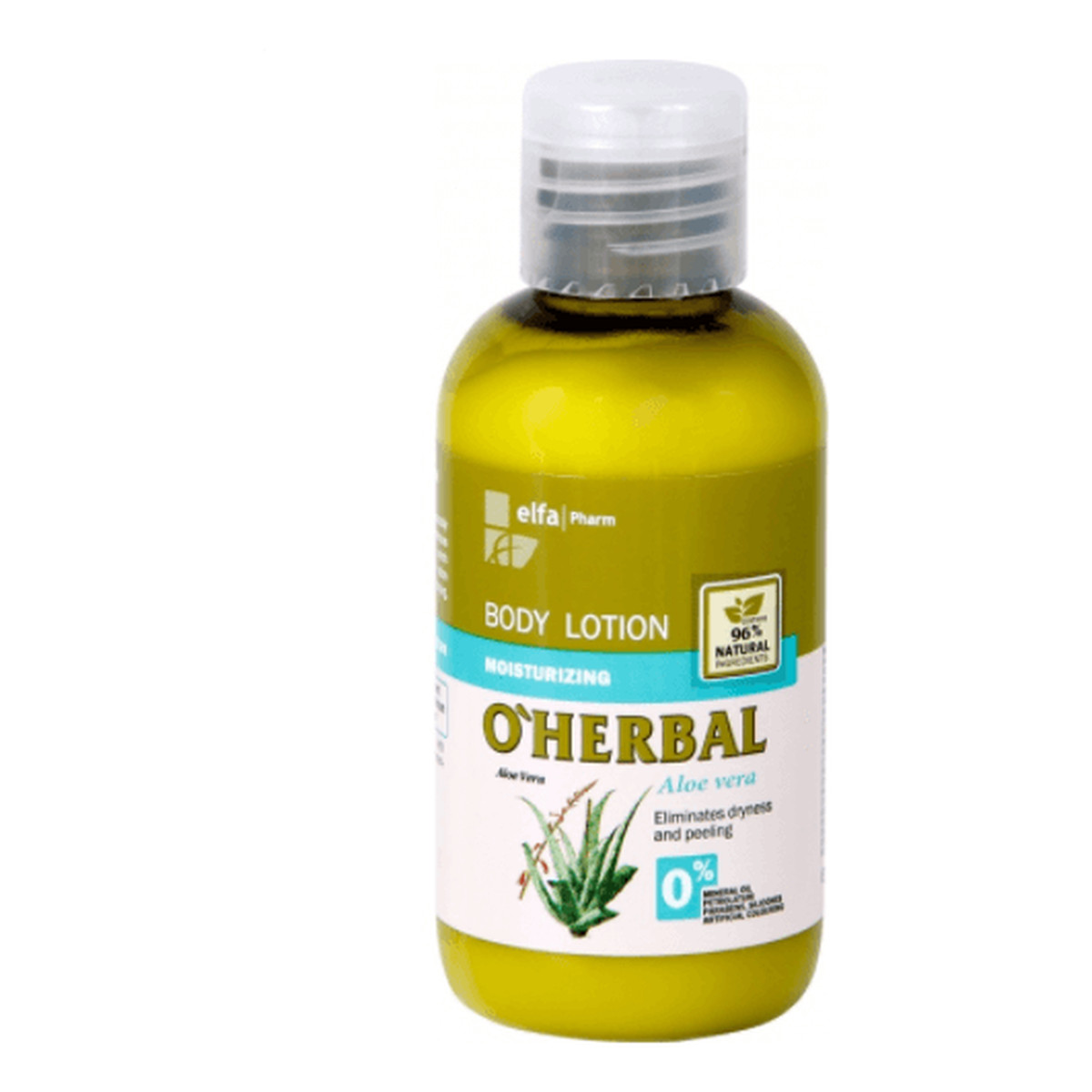 O'Herbal Elfa Pharm MINI balsam do ciała nawilżający z ekstraktem z aloesu 75ml