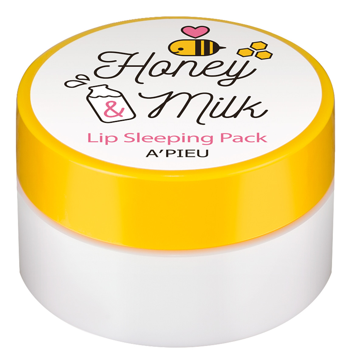 Honey & Milk Lip Sleeping Pack Odżywczy miodowy balsam oraz sleeping pack do ust w jednym