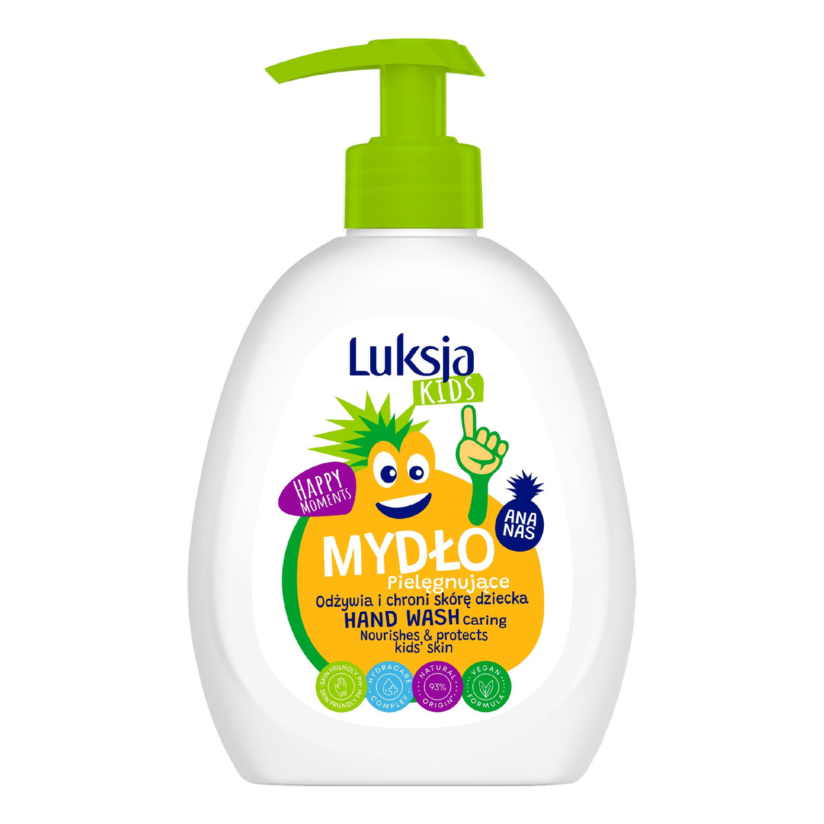 Luksja Kids Pielęgnujące Mydło w płynie dla dzieci - Ananas 300ml
