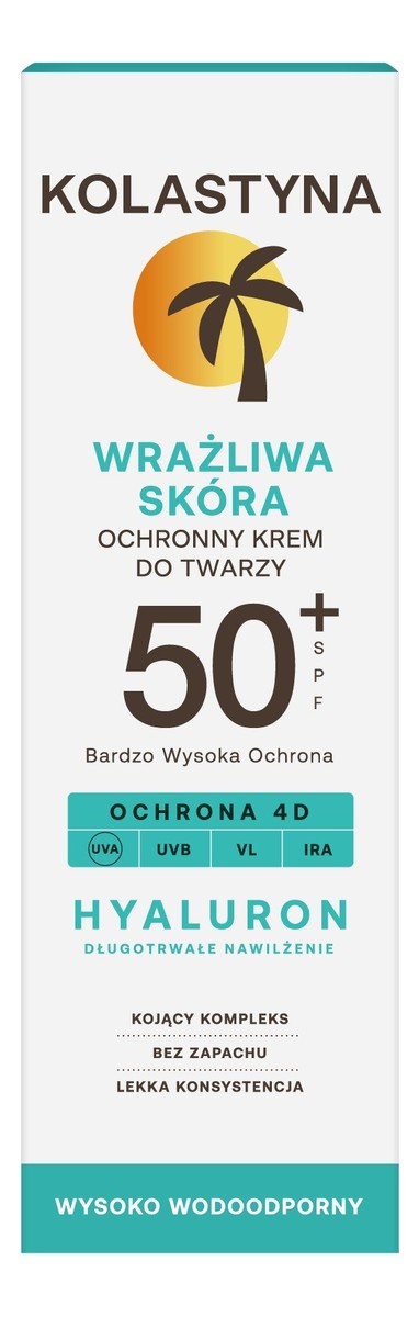 Wrażliwa Skóra Krem ochronny do twarzy SPF 50+