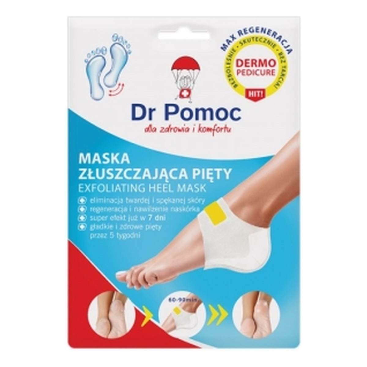 Dr Pomoc Maska Złuszczająca Pięta